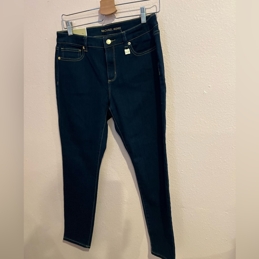 Michael Kors Women's Navy Skinny Jeans
